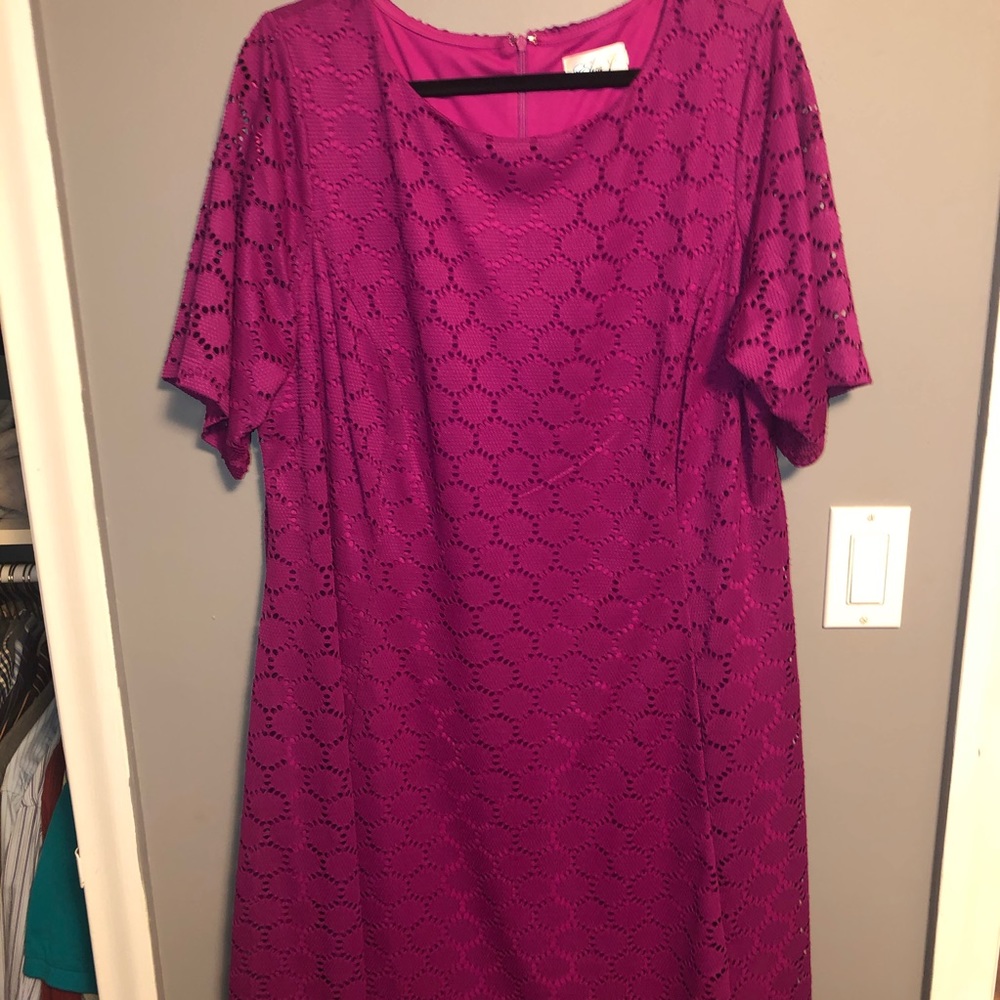 Bright Pink Eliza J dress